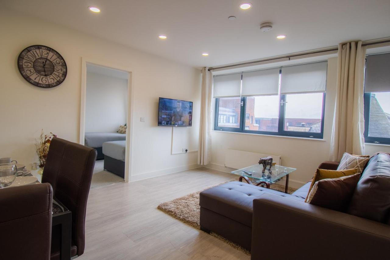 Virexxa Bedford Centre - Executive Suite - 2Bed Flat With Free Parking & Gym Exterior foto